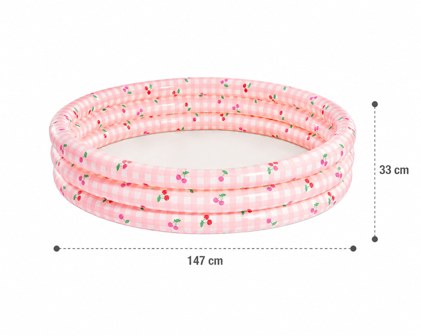 Intex Wet Set Pink Glitter Inflatable Kids Swimming Pool – Family Splash Pool