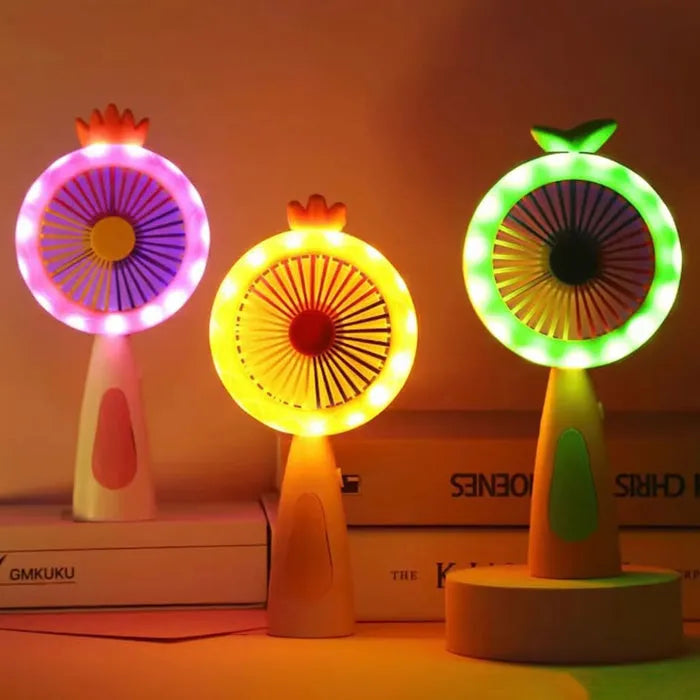 Mini Portable Lighting Fan
