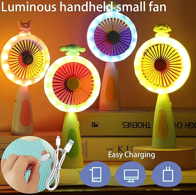 Mini Portable Lighting Fan