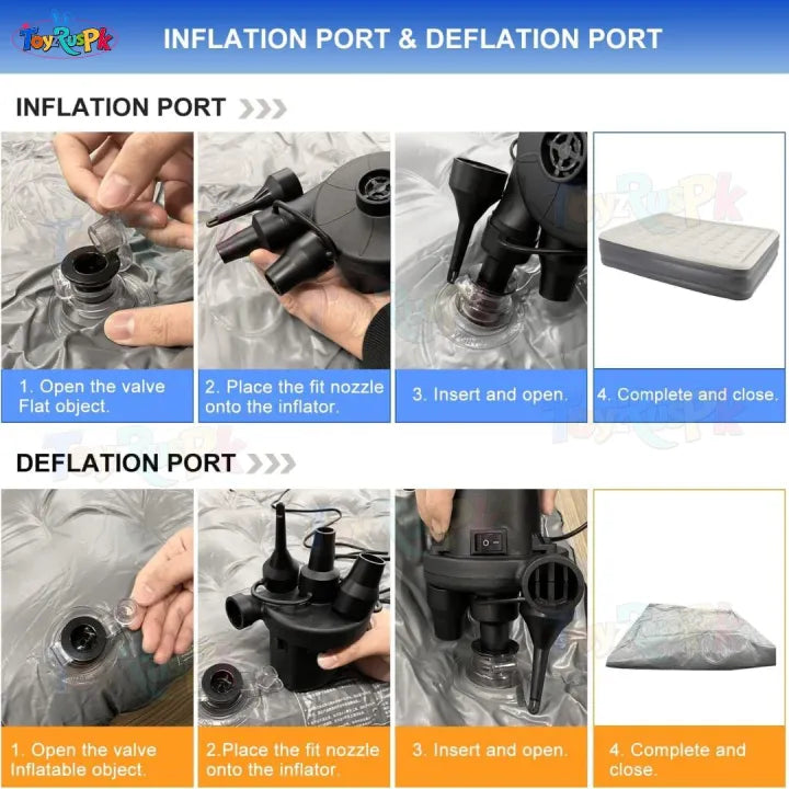 Electric Air Pump For Swimming Pools & Inflatables Products | Electric Pump for Inflatables